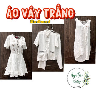 Áo/ váy/ bộ đồ màu trắng đẹp tuyển chọn - hàng thùng/ hàng si