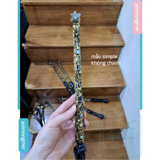 (wand led) đũa phép nhiều đá - (witch magic stick)
