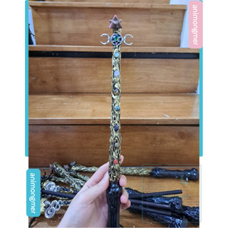 (wand led) đũa phép nhiều đá - (witch magic stick)