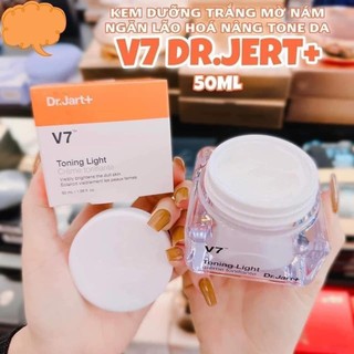 Kem Dưỡng Trắng Da V7 Toning Light Dr.Jart+ 50ml - Full Size (Mẫu MỚI - Hàng Chính Hãng)