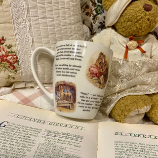 Gốm thỏ Peter Rabbit hàng Nhật - Anh 2hand