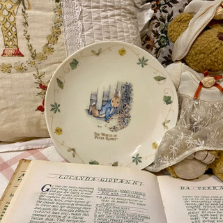 Gốm thỏ Peter Rabbit hàng Nhật - Anh 2hand