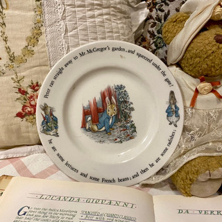 Gốm thỏ Peter Rabbit hàng Nhật - Anh 2hand