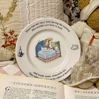 Gốm thỏ Peter Rabbit hàng Nhật - Anh 2hand