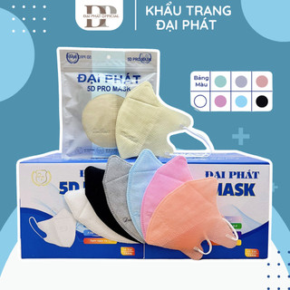 600 Chiếc Khẩu Trang 5D Đại Phát 3 lớp cao cấp, Khẩu trang Lọc bụi mịn chống Uv chống nắng giá tốt
