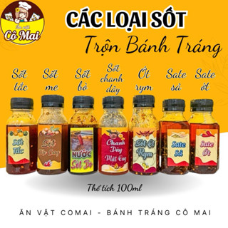 Các Loại Nước Sốt Trộn Bánh Tráng - Chai 100ml