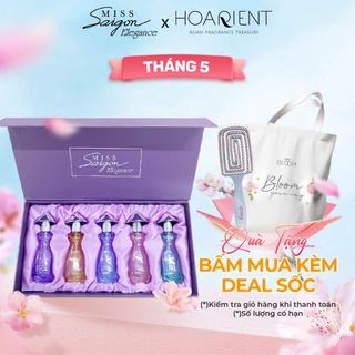 Bộ sưu tập nước hoa Miss Saigon Elegance EDP 15ml x 5