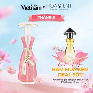 Nước hoa nữ Miss Vietnam - Hà Nội N33 - Hộp sứ hồng EDP 35ml