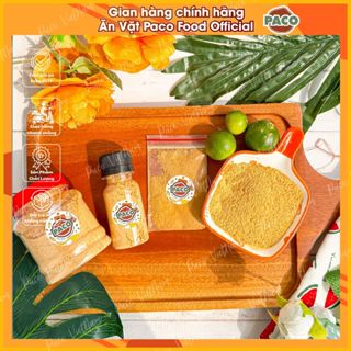 muối sặc nhuyễn/muối bò cay PACO FOOD thơm ngon hàng loại 1 chấm trộn ăn kèm bánh tráng chấm trái cây trộn bánh