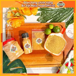 muối sặc nhuyễn/muối bò cay/muối tôm hột/muối PACO FOOD thơm ngon hàng loại 1 chấm trộn ăn kèm bánh tráng chấm trái cây