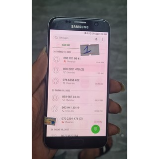 Màn Samsung S7 G930 vỡ kính + ám, cảm ứng dùng tốt dùng để test main