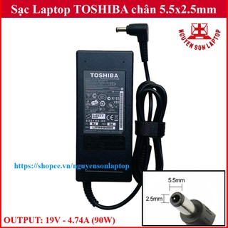 Sạc Laptop Toshiba 19V - 4.74A - 90W Adapter Toshiba - NEW 100%