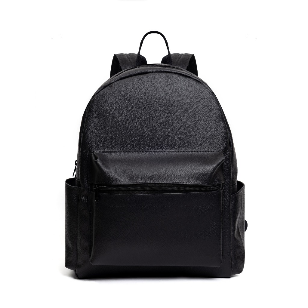 Balo Da Chống Nước Balo King 4-Màu Đen