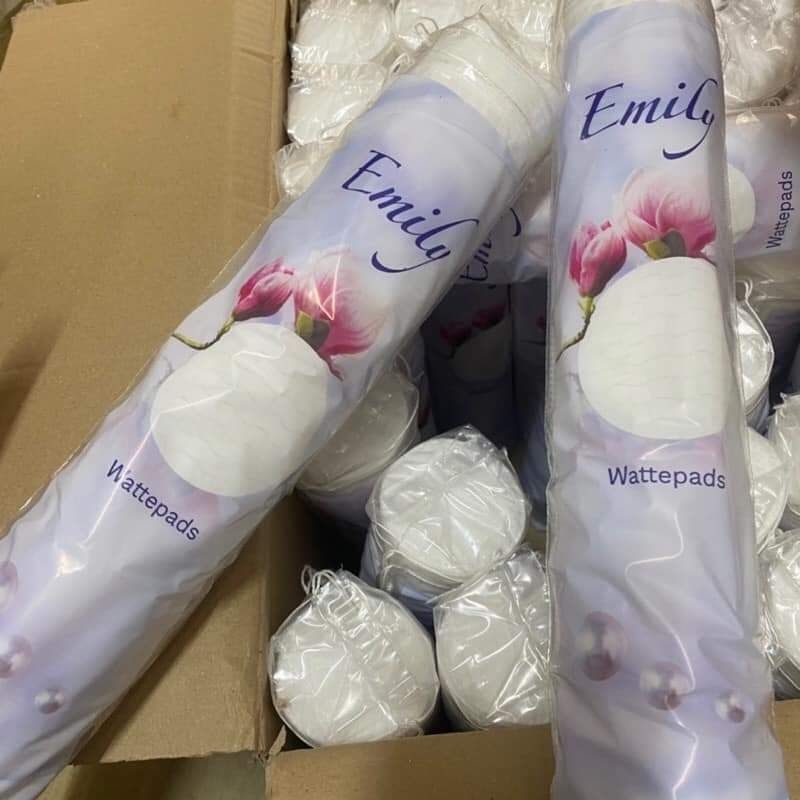 Bông tẩy trang Emily Đức 120 miếng