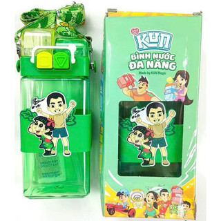 Bình Nước Đôi 520ML Đa Năng Kun Cho Bé