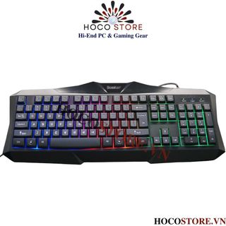 Bàn phím chuyên game led 7 màu bosston x19 | hoco store pc