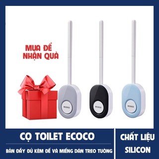 Bộ chổi cọ vệ sinh treo tường Ecoco E2204 tặng kèm miếng dán siêu chắc mới 2024