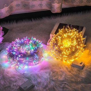 Dây ĐÈN LED 50m, 100m đèn trang trí, dây led treo tết quấn cây