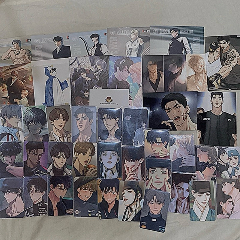 Photocard Thẻ bo góc Payback Pearlboy BJ Alex Low Tide in Twilight Limited run Bomtoon Lezhin 2023 bl manhwa