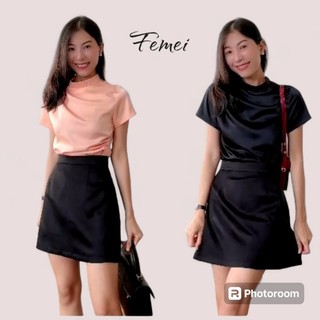 femei - áo kiểu nhúng vai eo thời trang ( 4 màu )