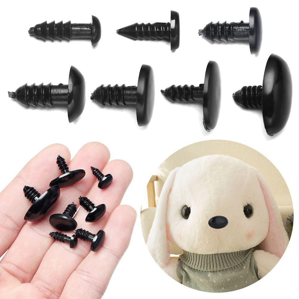Mắt Thú Oval Màu Đen Có Chốt Nhiều Size