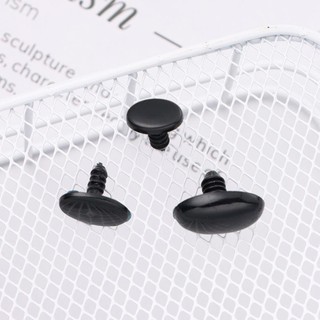 Mắt Thú Oval Màu Đen Có Chốt Nhiều Size