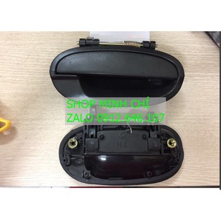 Tay mở cửa ngoài Daewoo Matiz 3 Spark, Tay mở trong Matiz Spark Mộc đen chưa sơn