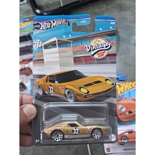 Hotwheels 1971 lamborghini miura sv vintage racing club