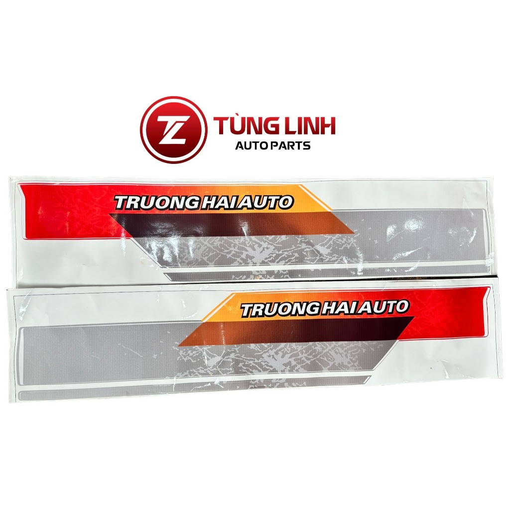 Bộ 2 Tem dán cánh cửa xe tải trường hải , tem dán xe thaco trường hải hàng chất lượng tốt