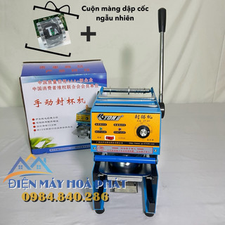 Máy dập cốc ET-D7 (700ml) kèm cuộn màng 2400 ly