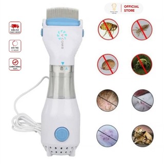 Lược Hút Chấy Và Máy Chải Thông Minh Energy Green Lighting - Dùng Cho Bé , Thú Cưng - Bảo Hành 1 Năm