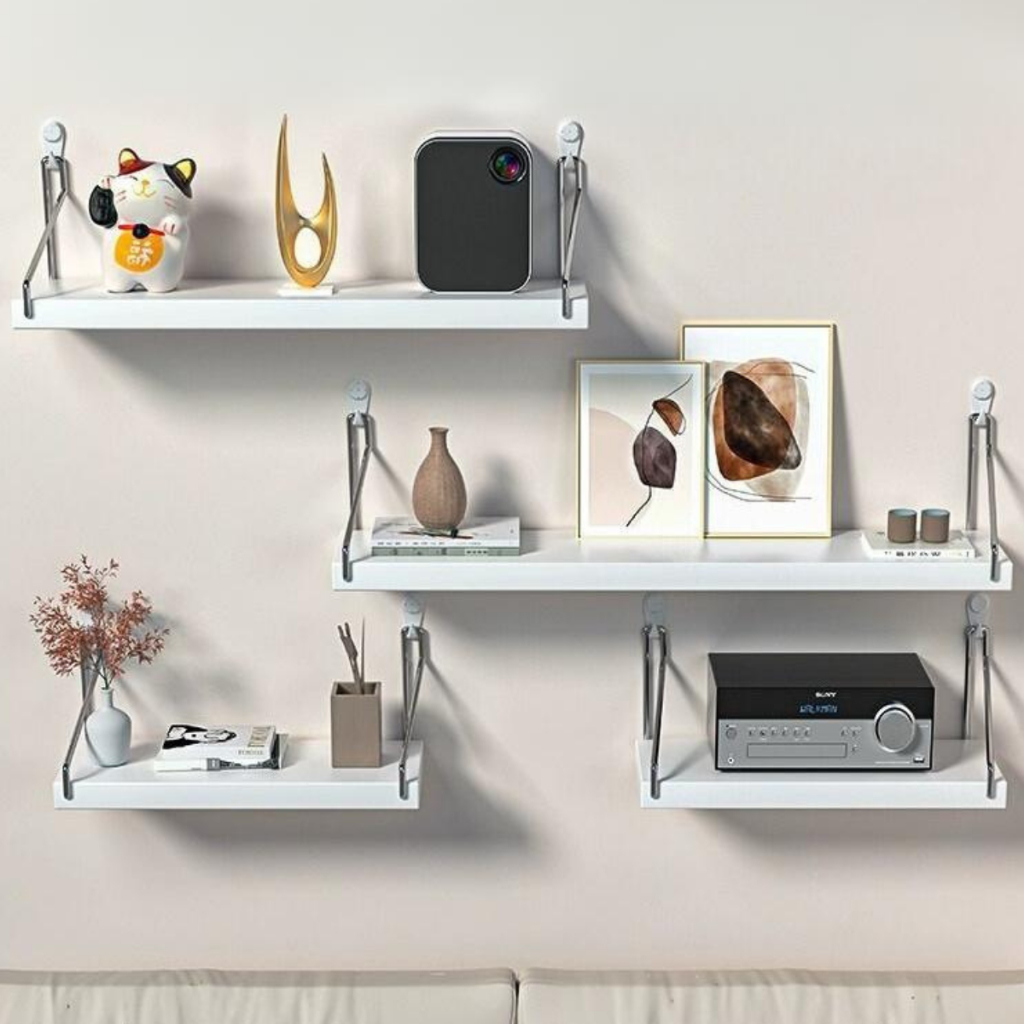 Kệ Treo Tường Đa năng DTM016 Gỗ 17ly Chống Ẩm, Kệ Trang Trí  phòng  ngủ 4 Màu Dễ Lắp Đặt | BigBuy360 - bigbuy360.vn