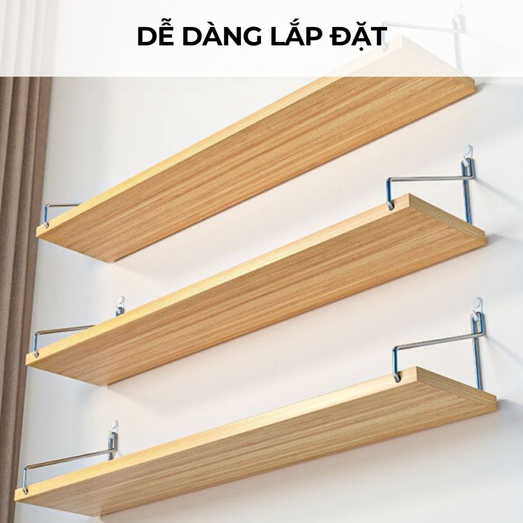Kệ Treo Tường Đa năng DTM016 Gỗ 17ly Chống Ẩm, Kệ Trang Trí  phòng  ngủ 4 Màu Dễ Lắp Đặt | BigBuy360 - bigbuy360.vn