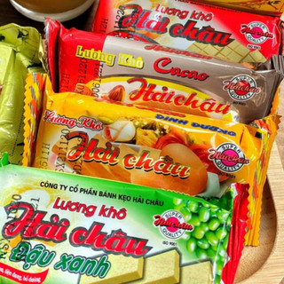 Combo 10 gói lương khô Hải Châu thơm ngon, đủ vị