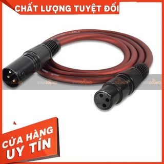 Dây jack Canon đực - cái : 1 dây
