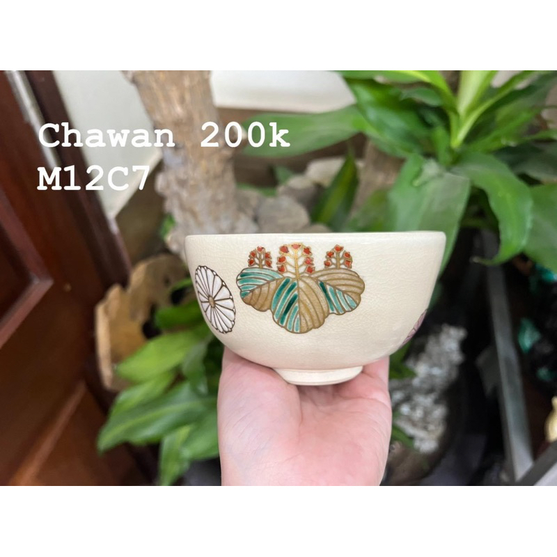 [Gốm Nhật] Chawan bát pha trà matcha
