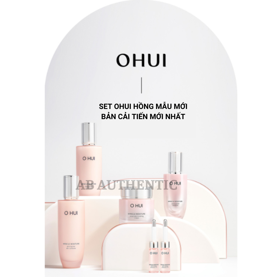 Cặp Nước hoa hồng và Sữa dưỡng OHUI HỒNG dưỡng ẩm cho da khô Miracle Moisture 20ml - AB AUTHENTIC | BigBuy360 - bigbuy360.vn