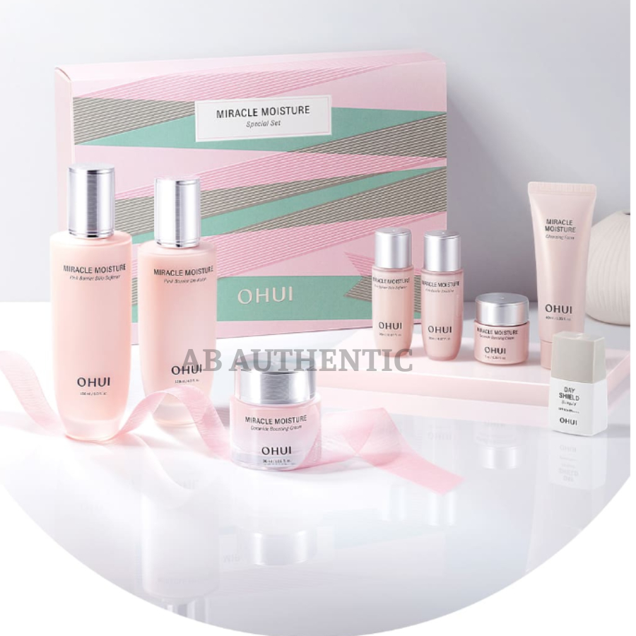 Cặp Nước hoa hồng và Sữa dưỡng OHUI HỒNG dưỡng ẩm cho da khô Miracle Moisture 20ml - AB AUTHENTIC | BigBuy360 - bigbuy360.vn
