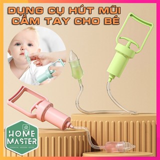 Dụng Cụ Hút Mũi Bằng Tay HomeMaster Đầu Silicon Bơm Tay Lực Hút Mạnh Chống Trào Ngược An Toàn Tiện Lợi Dễ Sử Dụng