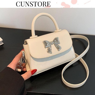 Túi Xách ạ nữ Cầm Tay Nơ Xinh Dạ PU Trơn Đeo Chéo Đeo Vai Phong Cách Hàn Xinh Xắn CUN361