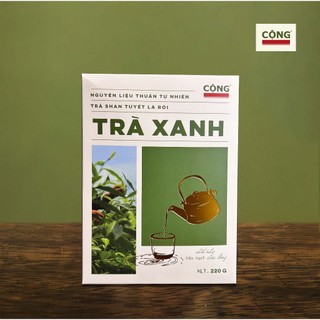 Trà xanh cổ thụ Cộng Cà Phê 220 gram