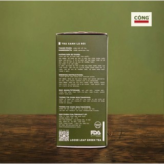 Trà xanh cổ thụ Cộng Cà Phê 220 gram
