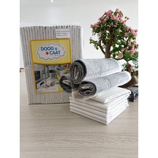 Tã lót chuồng và khay vệ sinh cho chó mèo than hoạt tính Doog&Caat hương Cafe, Chanh, Lavender full size S-M-L-XL