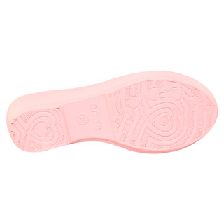 Sandal đế bằng bé gái Bita's SOB.293 (Hồng phấn + Đỏ)