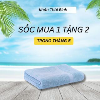 Khăn Tắm cỡ vừa 50x100cm 100% Cotton Mềm mại, Không Xổ Lông, Không Phai