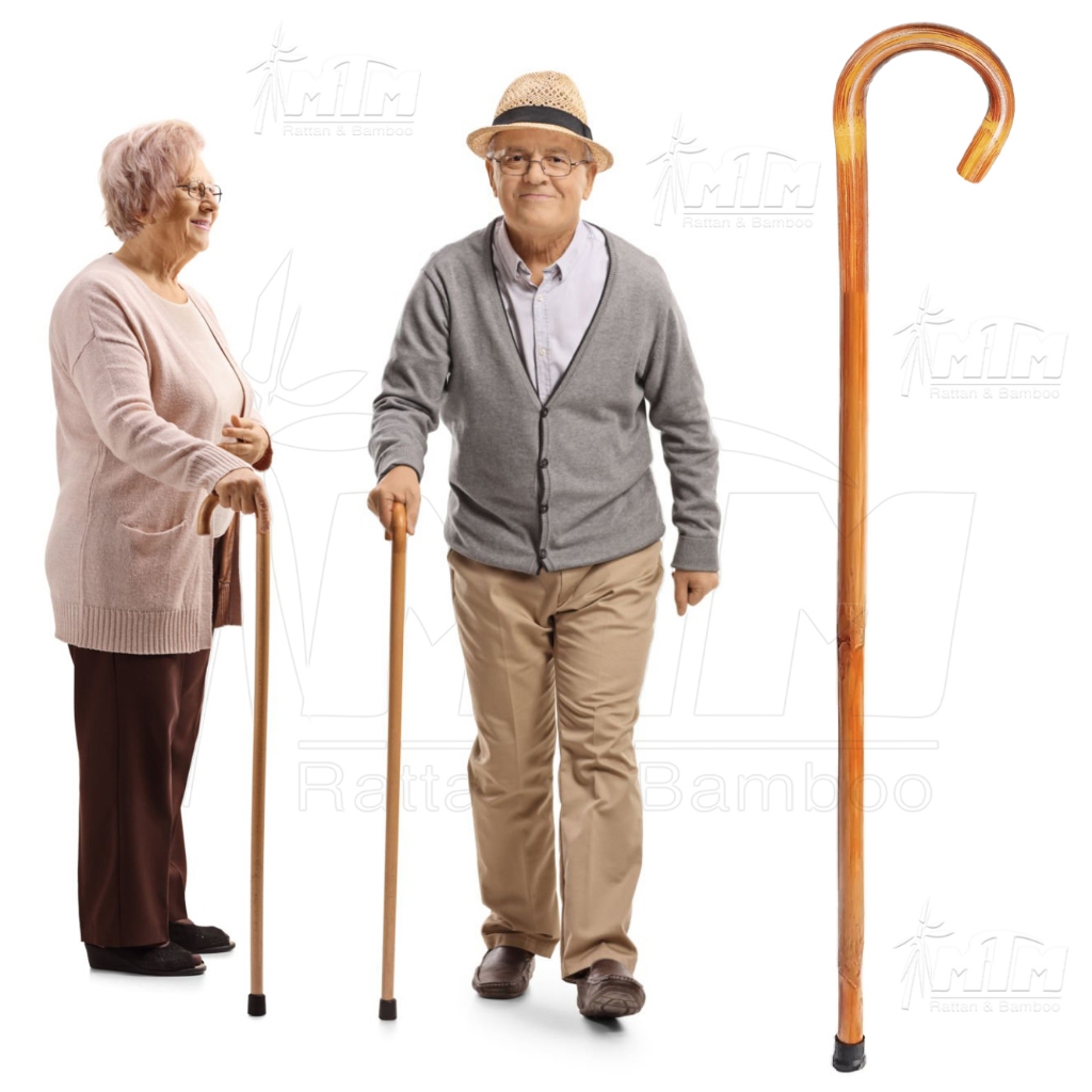 Gậy mây batoong, gậy cho người già - Quà tặng ý nghĩa dành cho người lớn tuổi.
