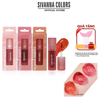 Son Kem Tint Lì Sivanna Colors Ink Mood Matte Tint HF613