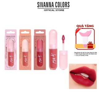 Son kem lì nhung mờ Lip Mud Sivanna Colors Mousse Lip Mud HF962 2.1g