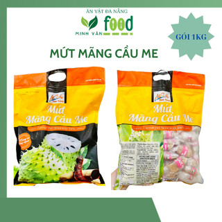 Kẹo mứt mãng cầu me minh thông gói 1kg_ chua chua ngọt ngot