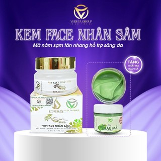 Kem Face Nhân Sâm Vedeta thâm, sạm nám tàn nhang
